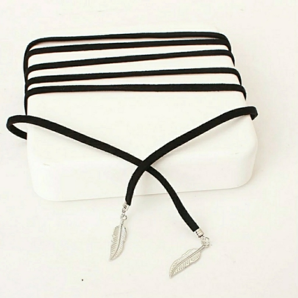 NEW Feather Wrap Choker